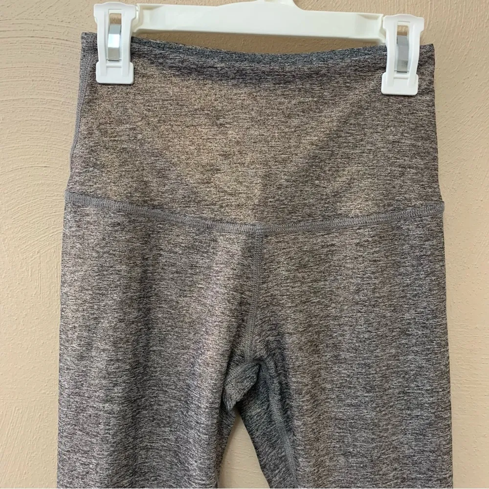 Rose Gold Dusted High Waisted Midi Legging - Image 2