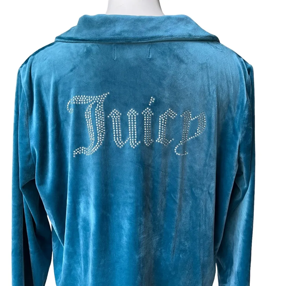 Juicy Couture  Velour Button Down Sleep Shirt - Image 4