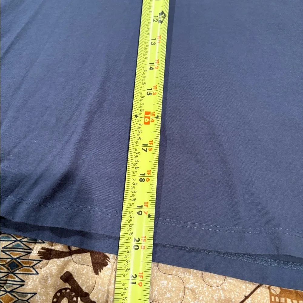 Tommy Jeans Blue Crop T-Shirt  size L - Image 6