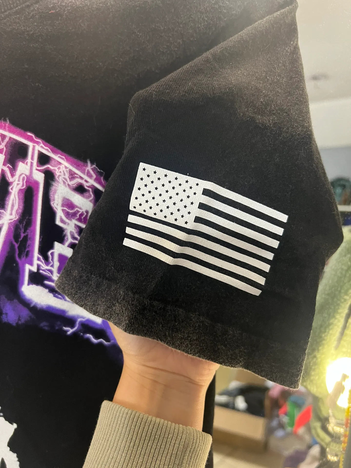 Darc Sport Cropped Tshirt Black - Image 4