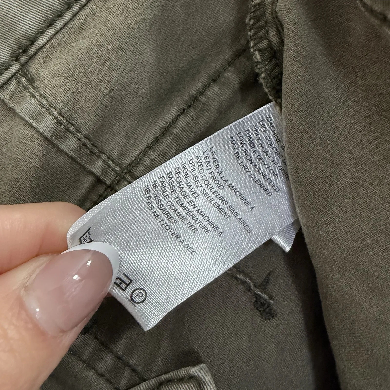 Anthropologie Pilcro Jefferson Utility Pants Holly Green 27 R Excellent Conditio - Image 5