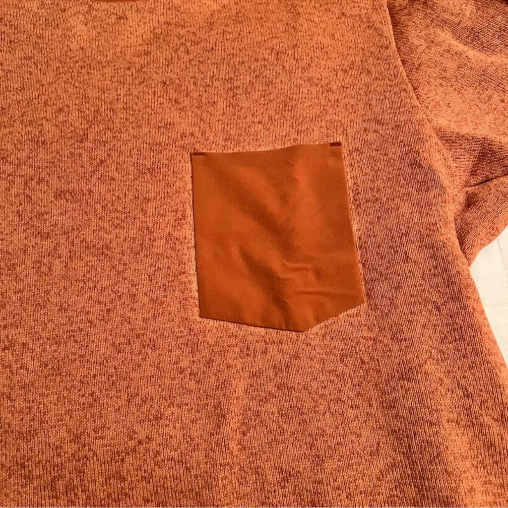 Arc’teryx Women’s Covert Pull Over Sweater, XL, Orange - Image 3