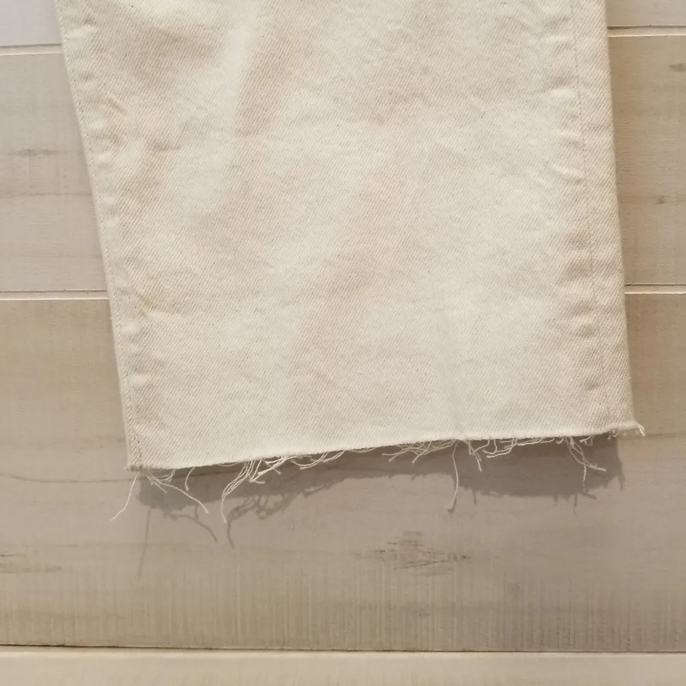 {32} NWT Banana Republic High Rise Straight Raw Hem Ankle - Image 6