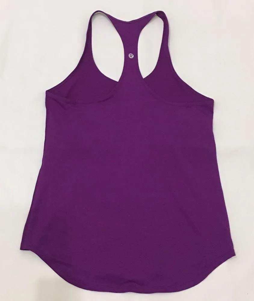 Plum Flowy Racerback Tank - Image 7