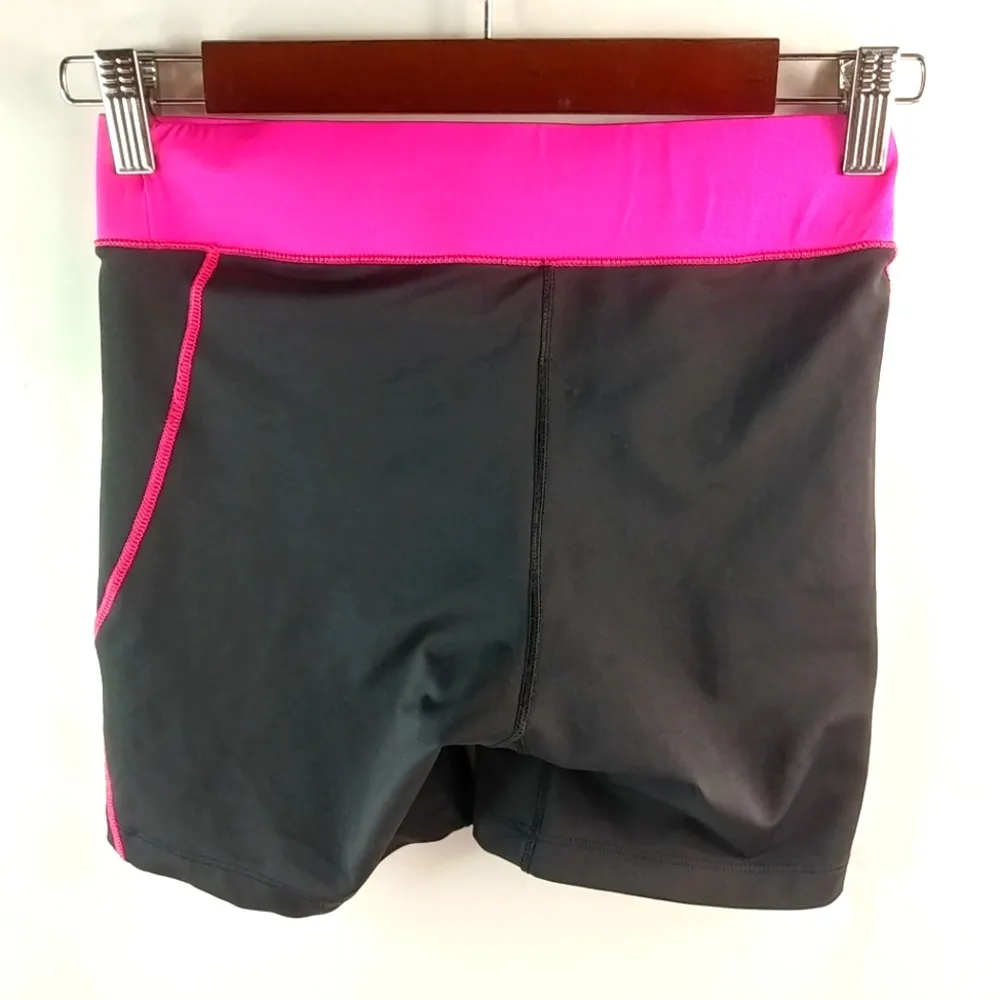 BCG M Black Shocking Pink Athletic Shorts - Image 2