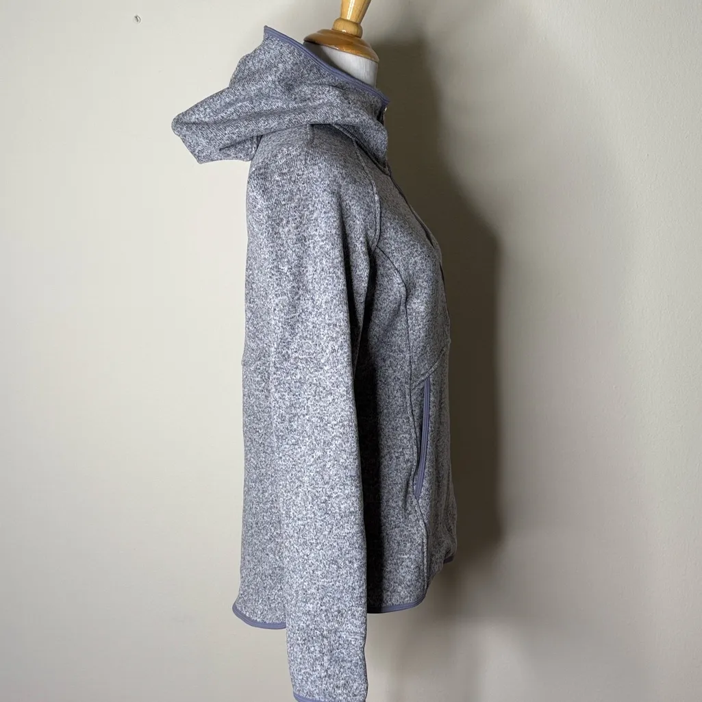 Lululemon Heathered Silver Lilac Fleece and Thank You Pullover - Image 6