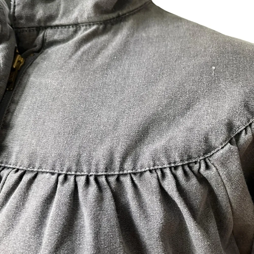 Vintage 80’s Learsi Cotton Bomber Jacket with pleated yoke, Sz L Size L - Image 10