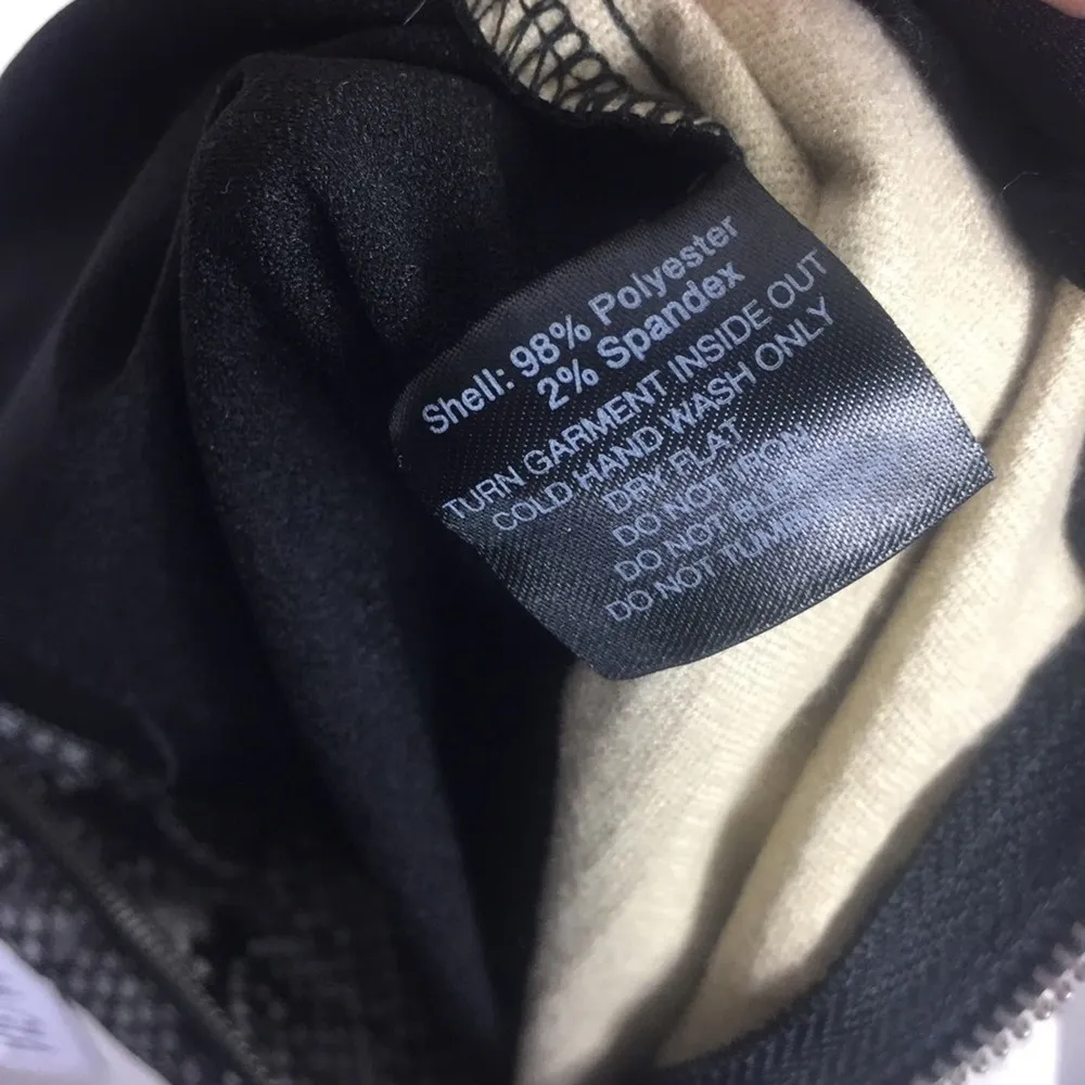 NWT I.AM.GIA Hendrix Faux Leather Snakeskin Zipper Trouser Pants XS - Image 6