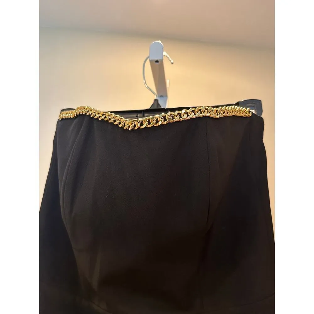 NWOT Generation Love Alexis Crepe Jumpsuit Black size XS - Image 6