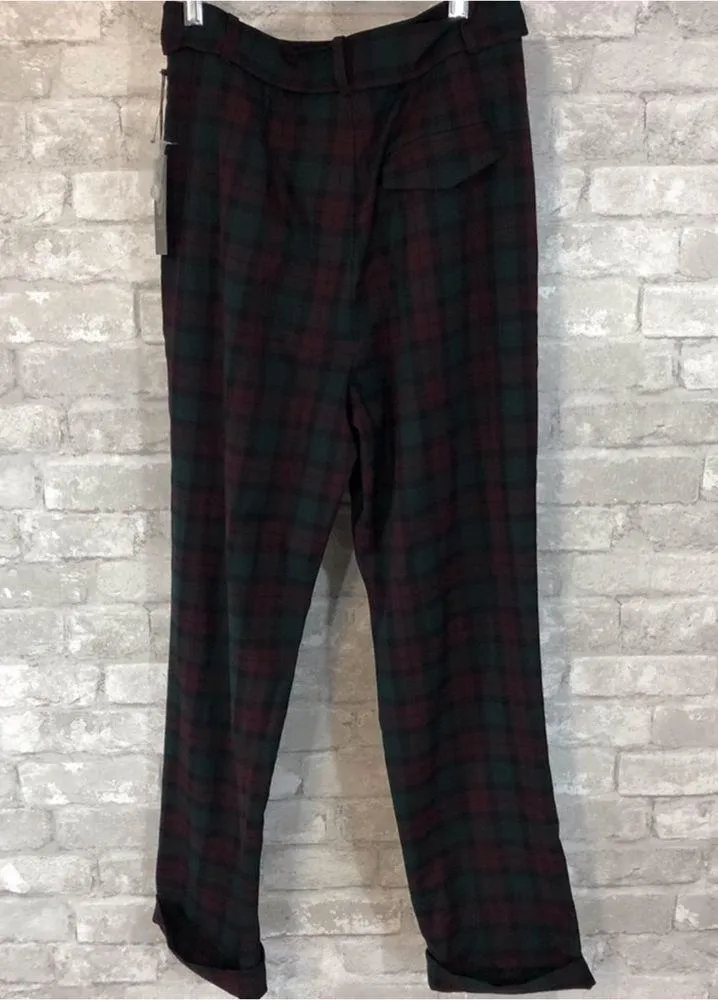 Vince Camuto Plaid Cropped Pants - Image 8
