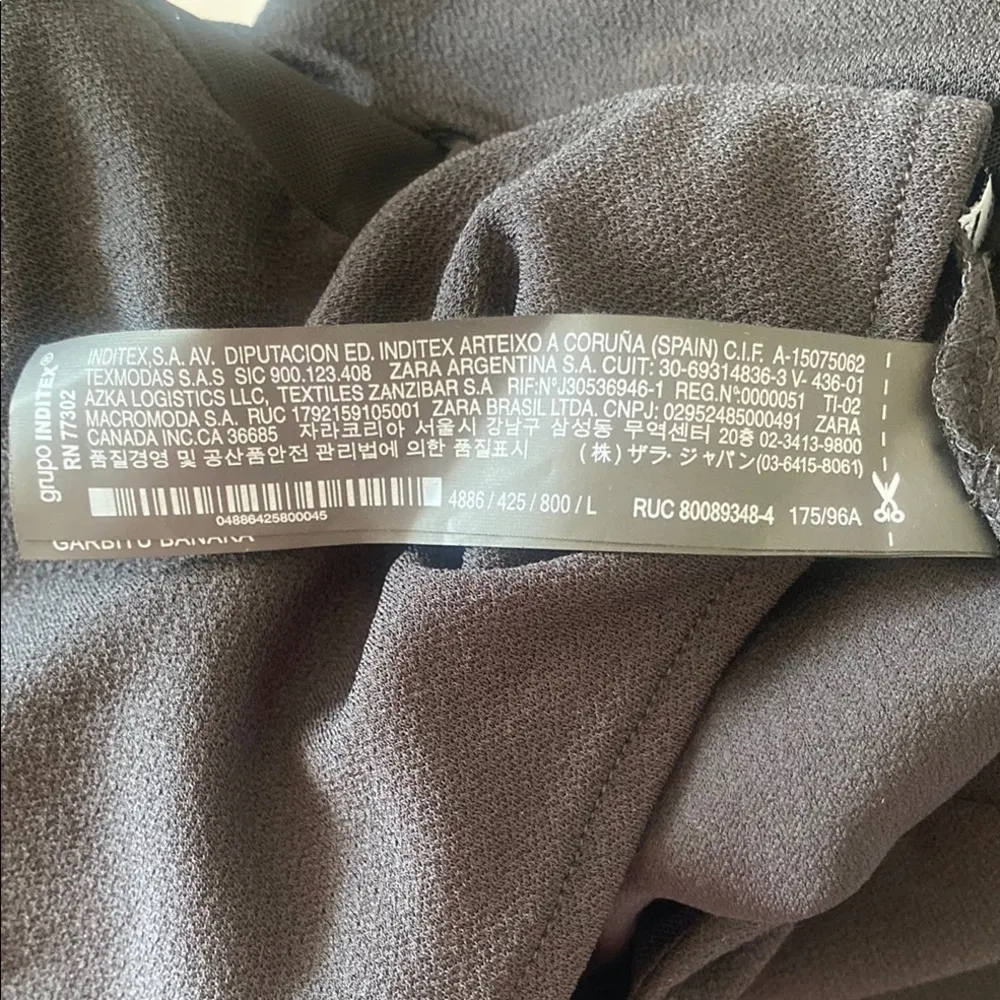 Zara Black Sleeveless Dress - Image 6