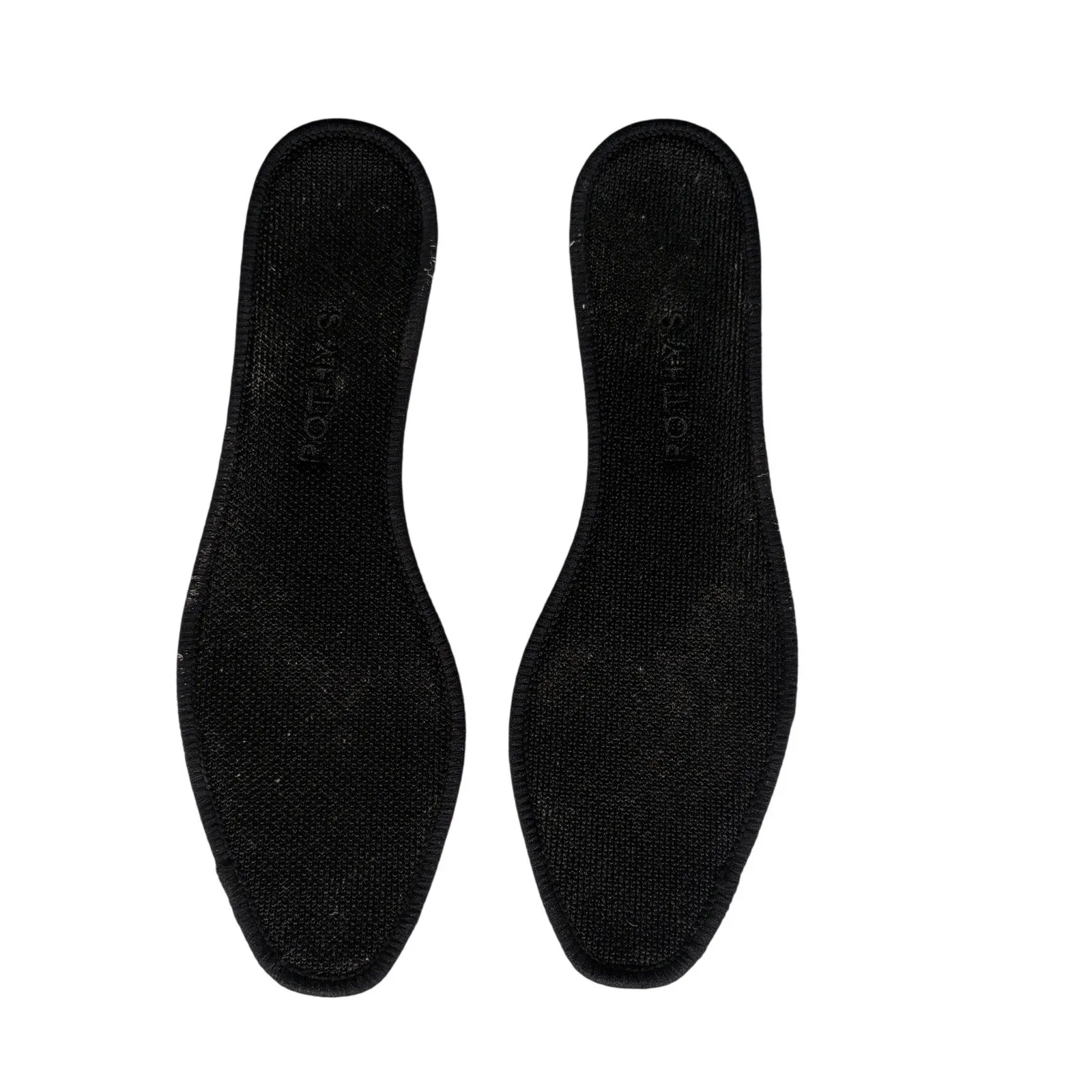 Rothy's The Square Tuxedo Knit Cap Toe Ballet Flats Black CreamUS 8.5 - Image 14