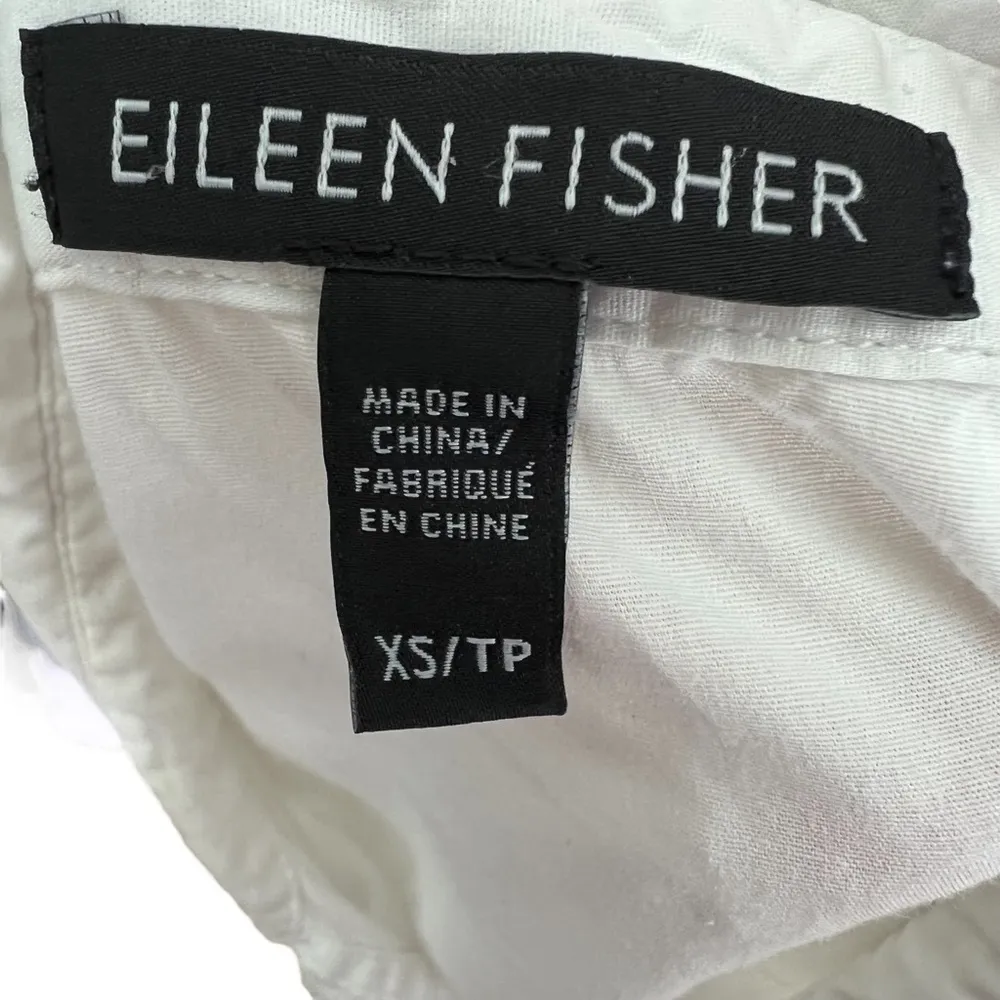 EILEEN FISHER Organic Cotton Button Down Shirt - Image 5