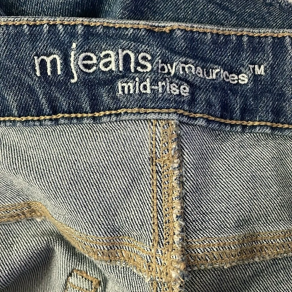 Maurices Patchwork Denim Shorts - Image 5