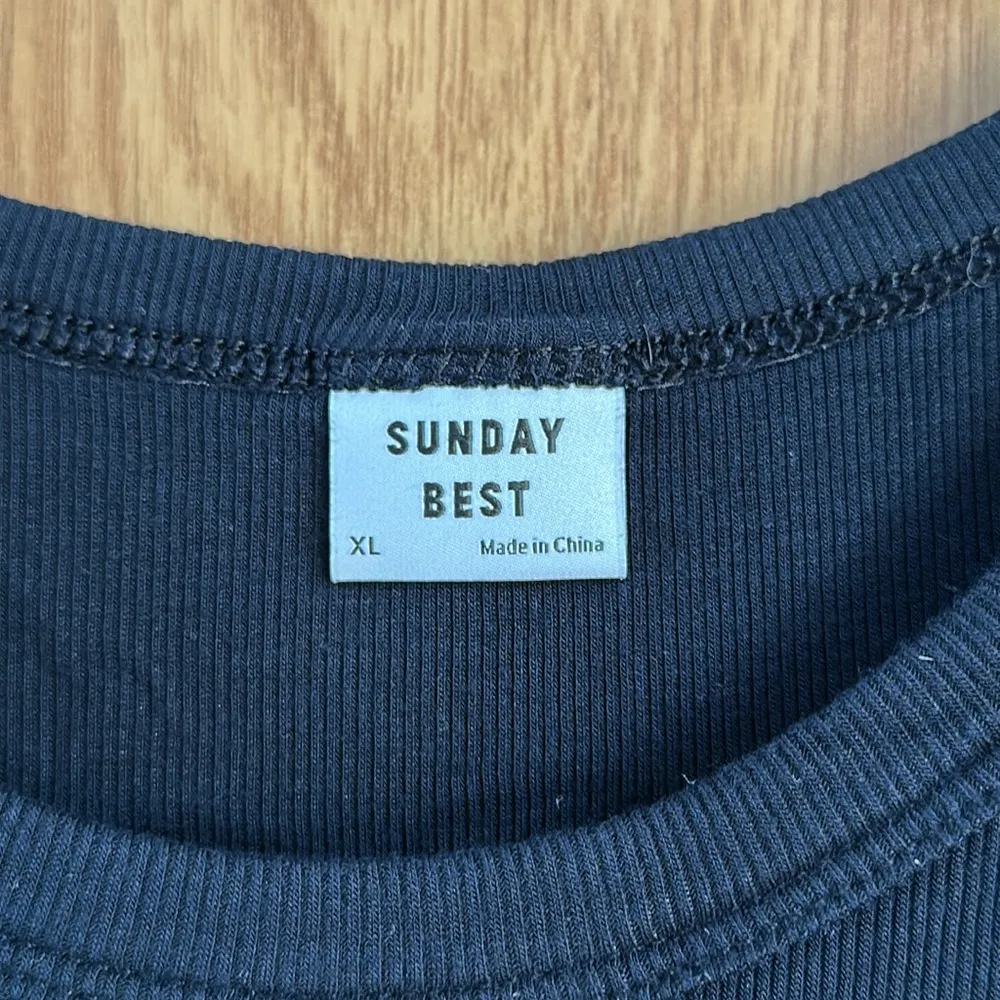 Sunday Best Black Racerback Tank Top, XL - Image 3