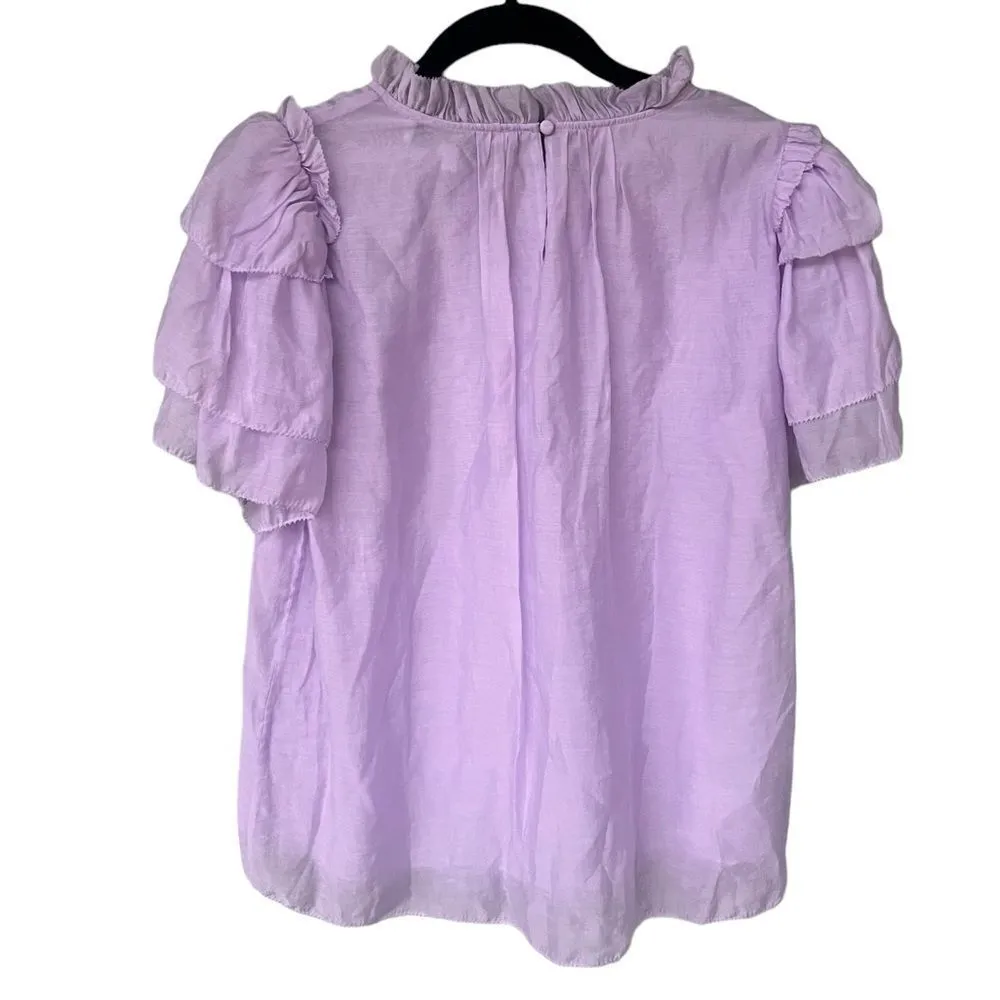 Hunter Bell Blair Top lilac M - Image 4