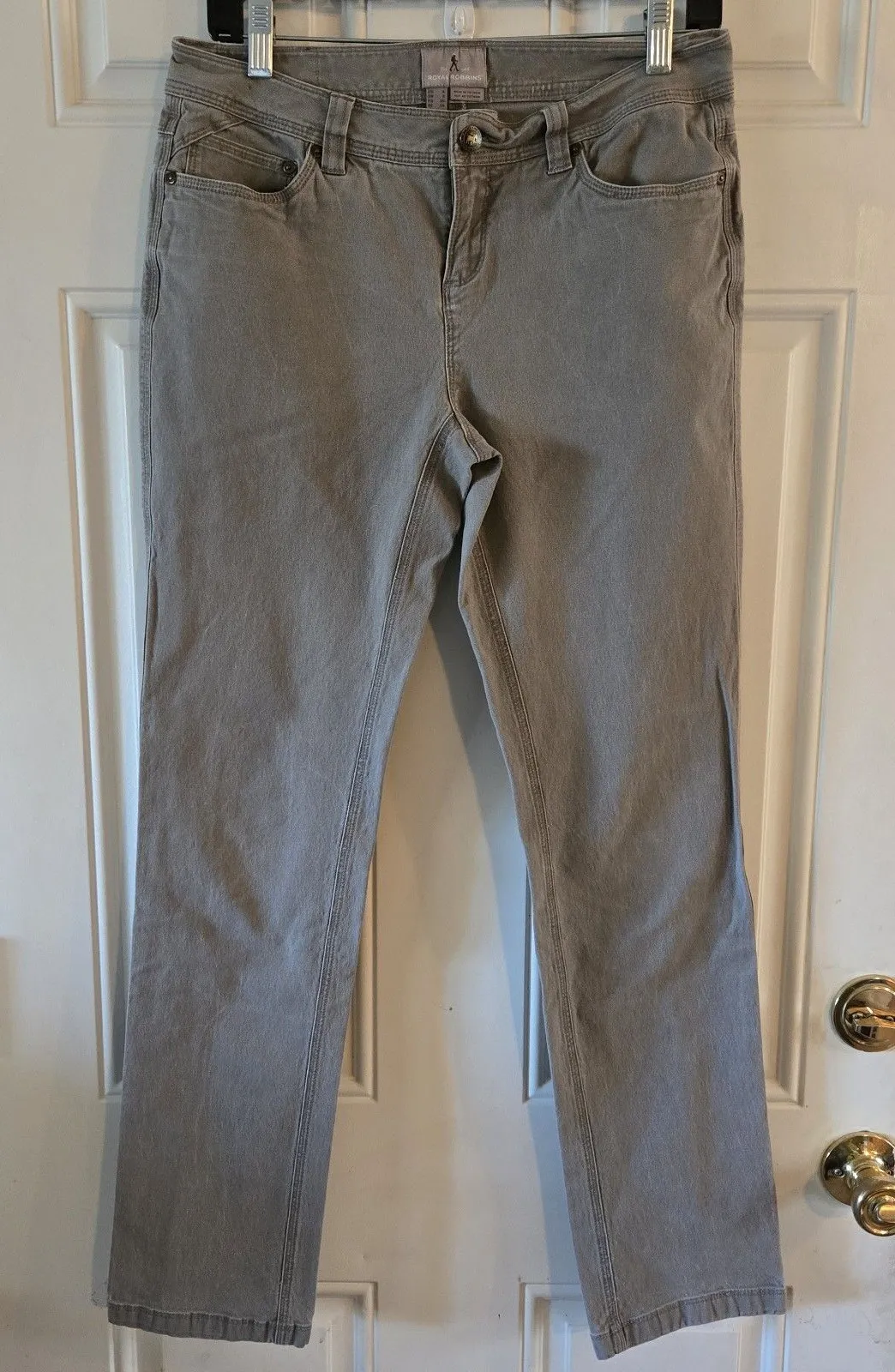 Royal Robbins Women's Billy Goat S75 Canvas Stretch Pants Size 4 Organic Cotton - Image 1