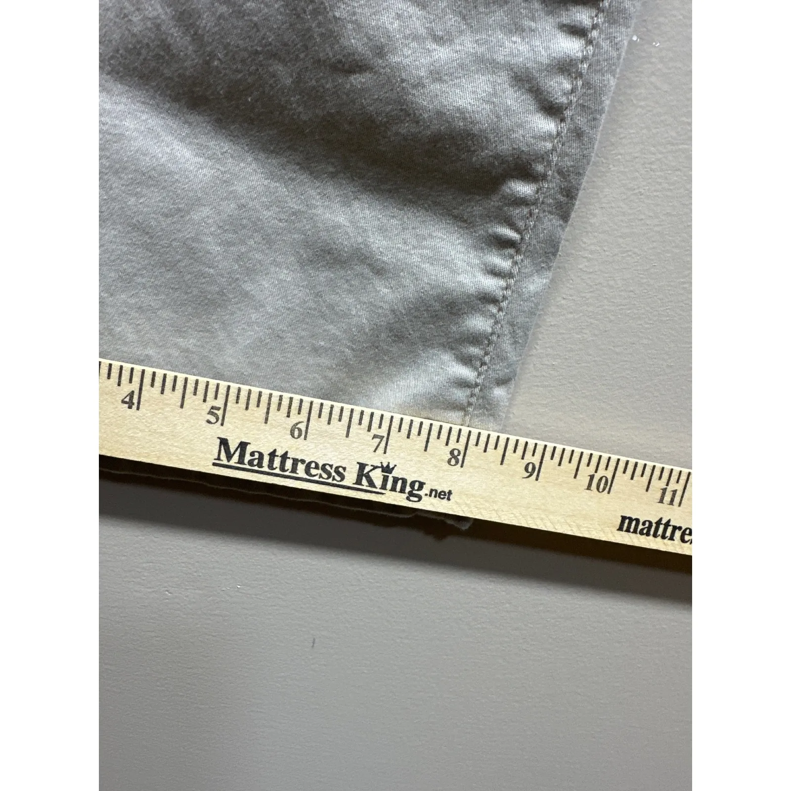 Gloria Vanderbilt Womens Petite 10P Beige Utility Cropped Pants - Image 3