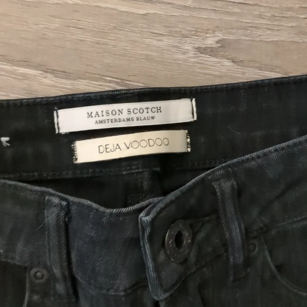 Maison scotch deja voodoo black jeans size 25 - Image 3