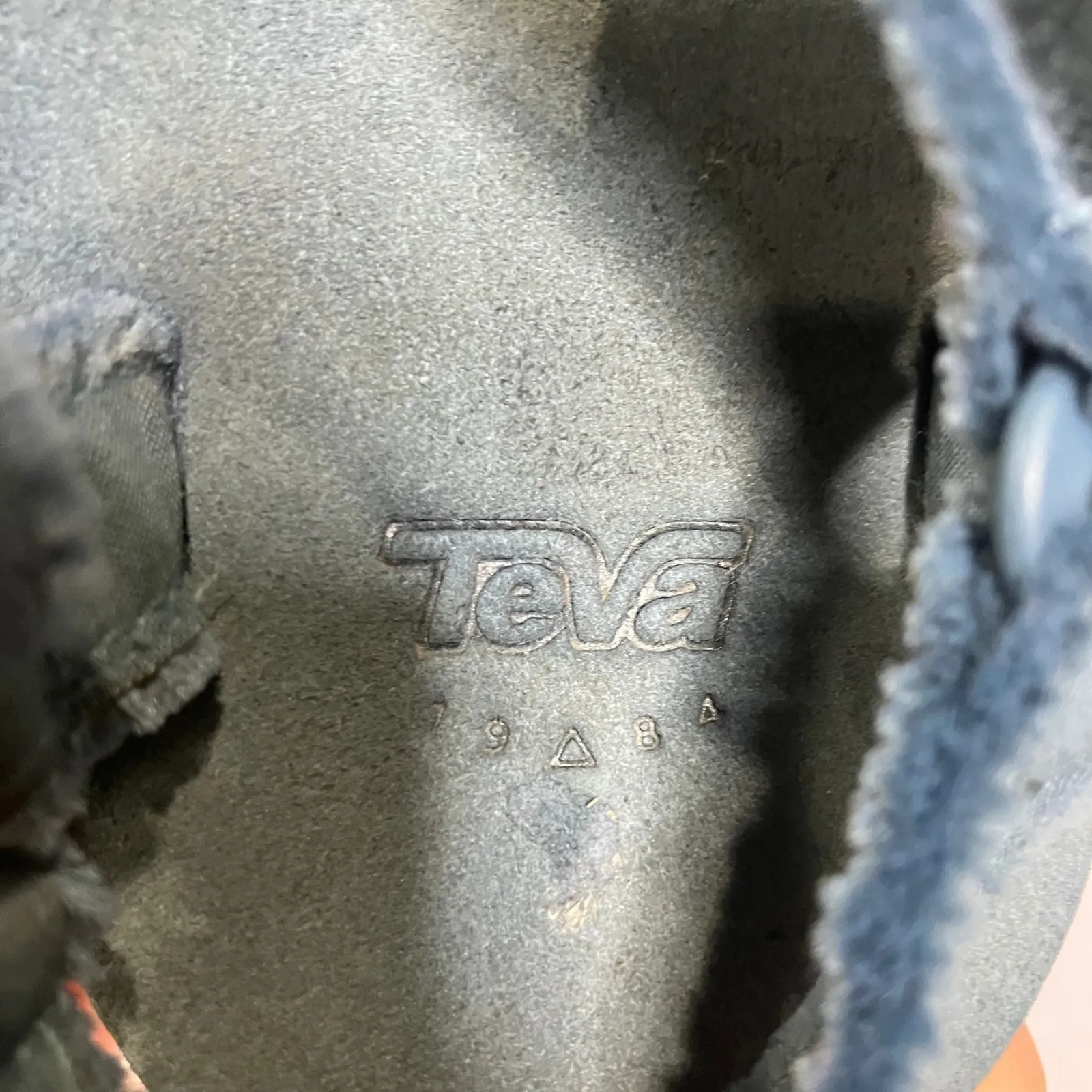 Teva midform universal canvas sandals adjustable blue women's size 7 casual - Image 8