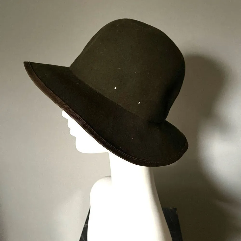 Override Brown Hat Made in Japan 58 cm Green - Image 3