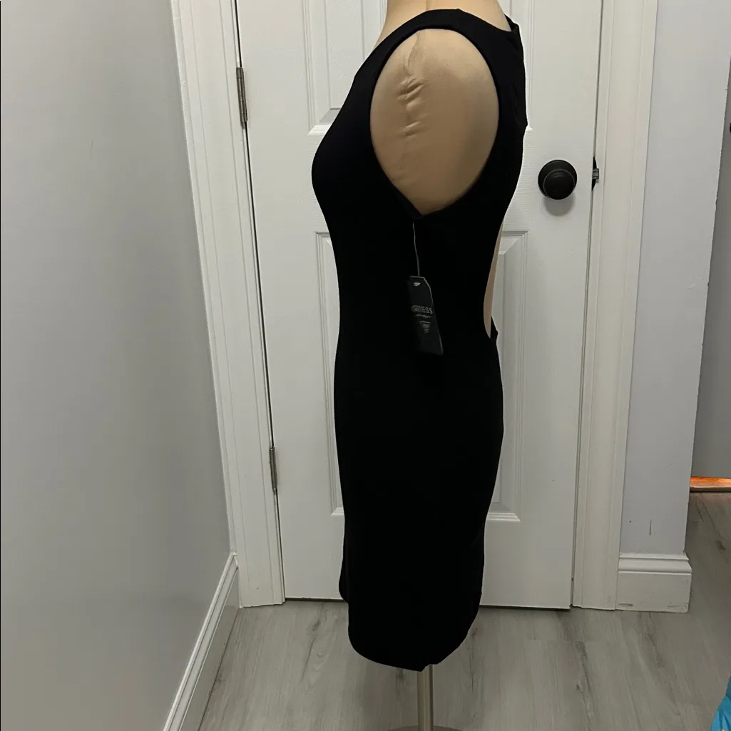 Guess Black Open Back Tank Dress - Image 2