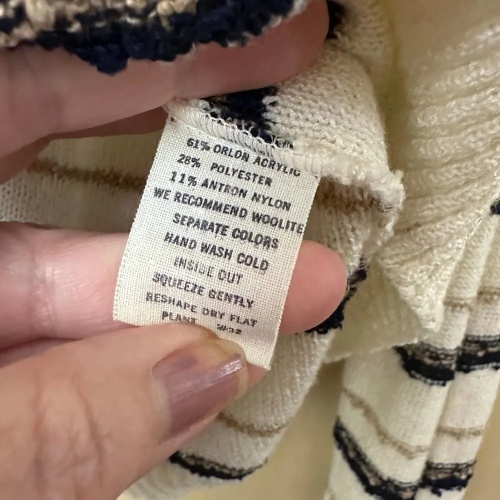 Vintage Givenchy Sport Striped Sweater Size Medium - Image 6