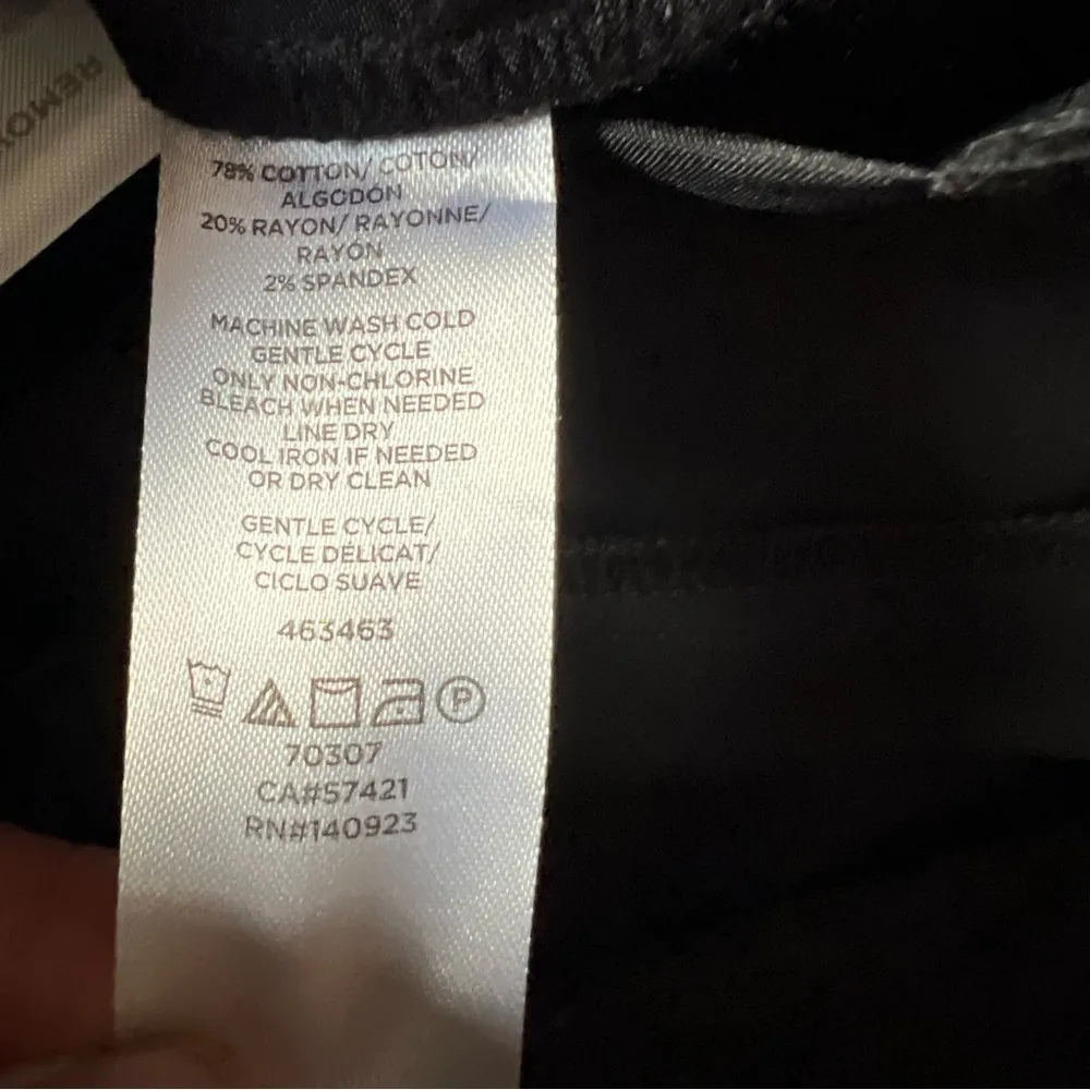 NWT Ann Taylor LOFT Black The Riviera Pant Cropped Julie Fit Size 6 - Image 14