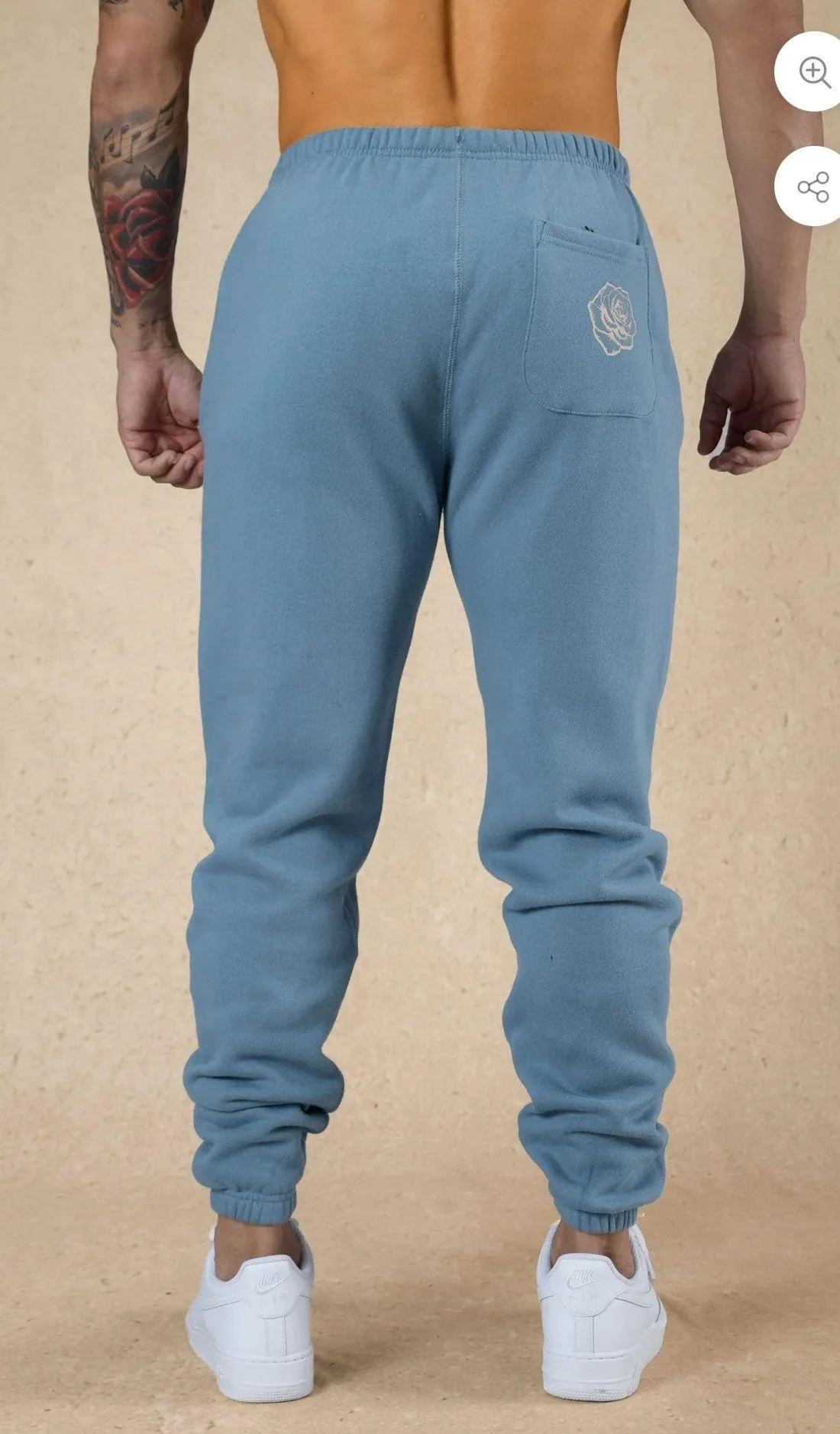 Young LA brown immortal joggers Size M - Image 2