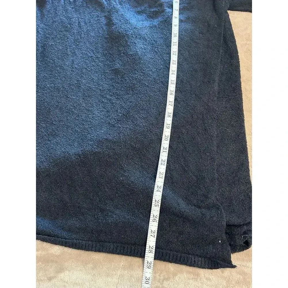Barefoot Dreams Bamboo Chic Lite Size Small Medium S/M Cardigan Black Warm Soft - Image 7