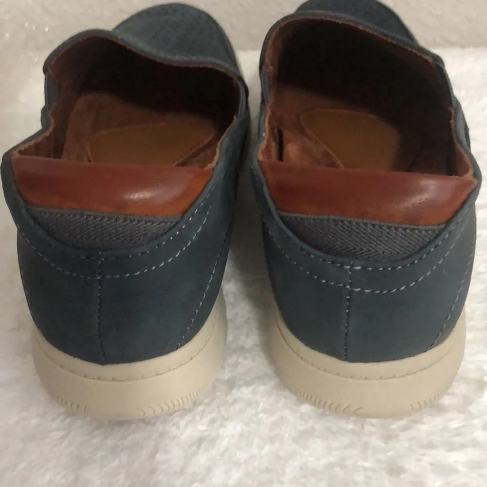 COBB HILL LIDIA SLIP ON WOMEN'S SIZE 7 IN BLUE NUBUCK NWOT - Image 4