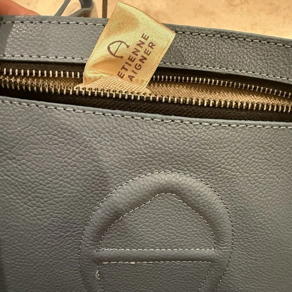 Etienne Aigner Adeline Medium Wristlet Clutch Leather - Image 5