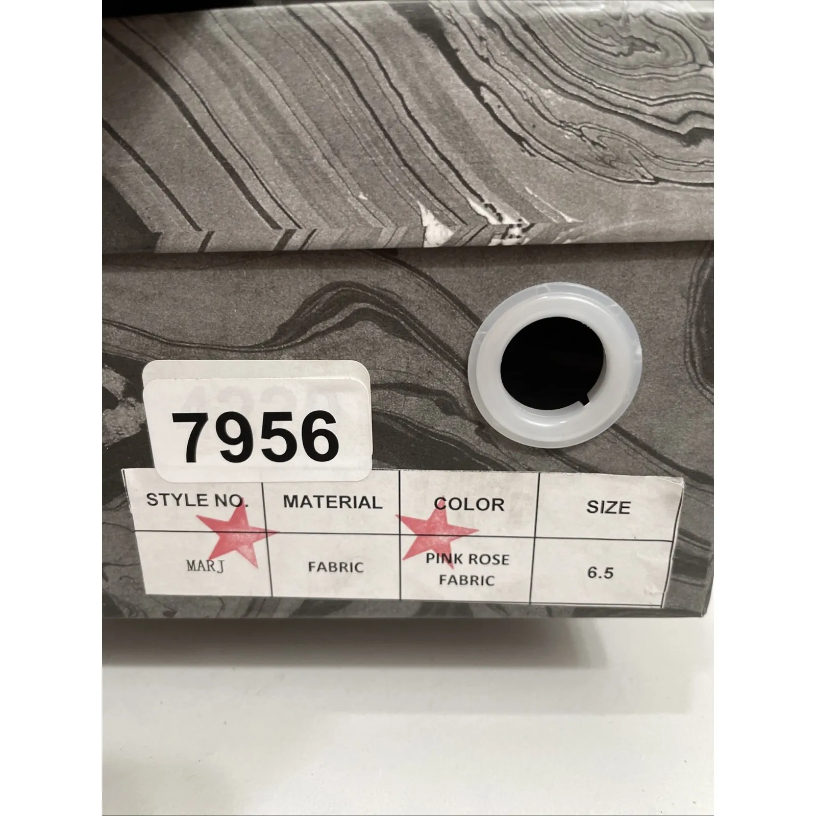 Jeffrey‎ Campbell Marj women's 6.5 pink rose Brocade fabric NIB - Image 9