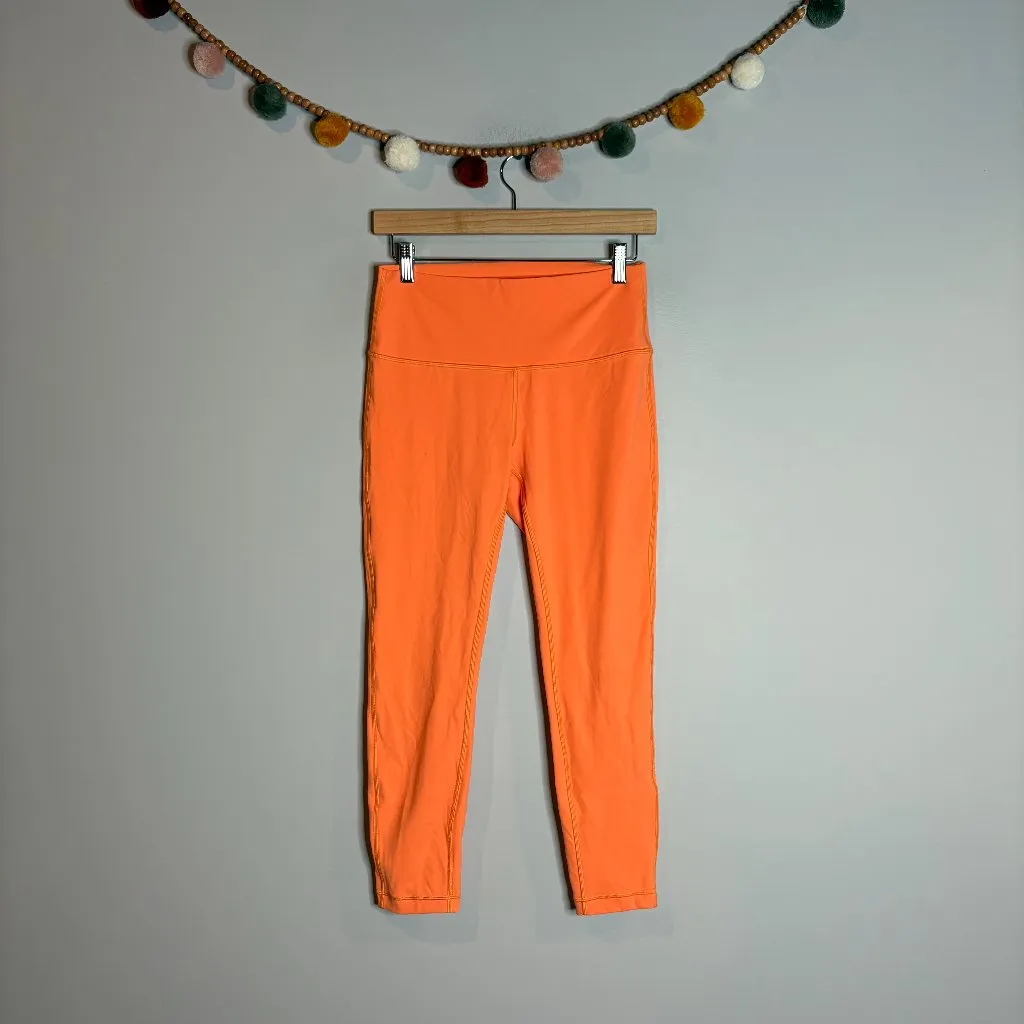 Lululemon Wunder Under High-Rise Tight 25" Orange Soda - Image 2