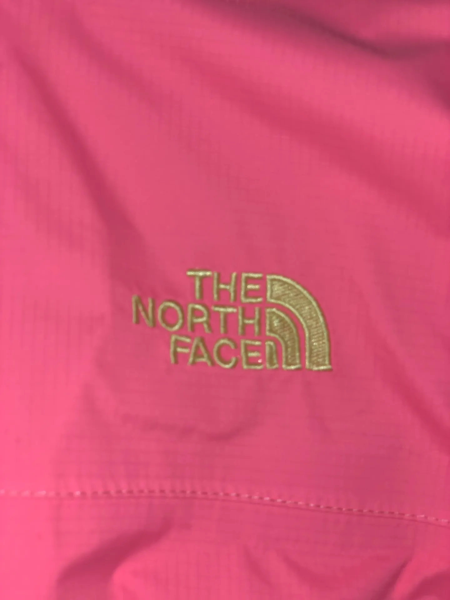 The North Face Pink Raincoat - Image 5