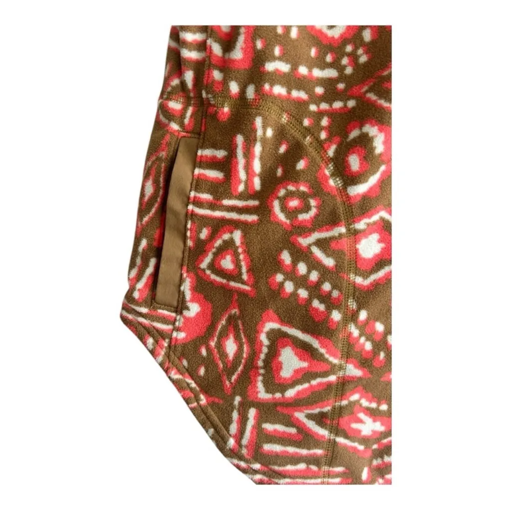 Toad and Co Sundowner Fleece Vest Medium Orange - Image 6