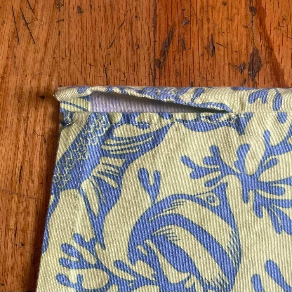 Talbots Fish Print Crops Size 2P - Image 8