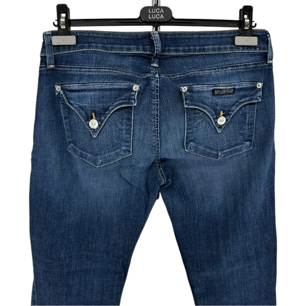 Hudson Bacara Crop Straight Cuffed Jeans size 30 Keen Wash Mid - Image 6