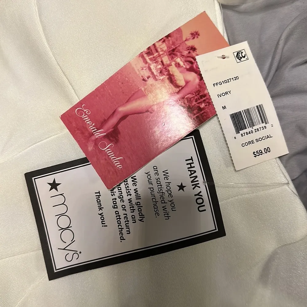 Emerald Sundae White Dress - Image 3