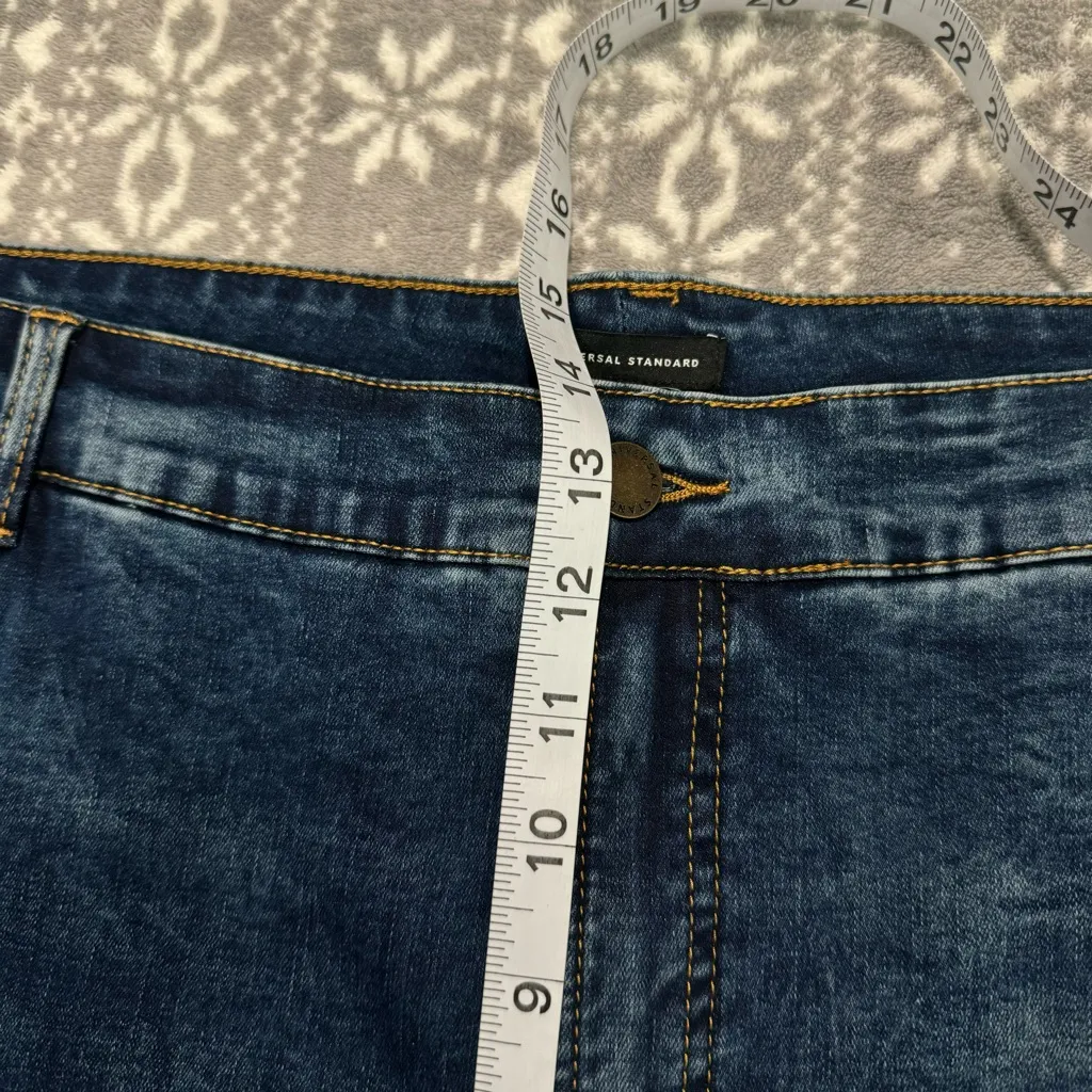 NWT Universal Standard Seine High Rise Jeans Size 26 - Image 9