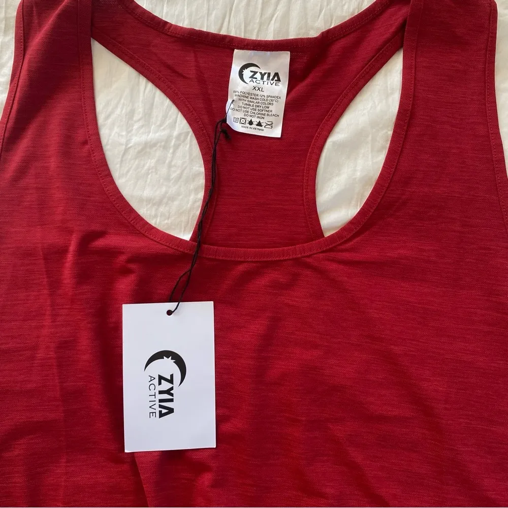 NWT ZYIA Active Just a cute tank XXL - Image 2