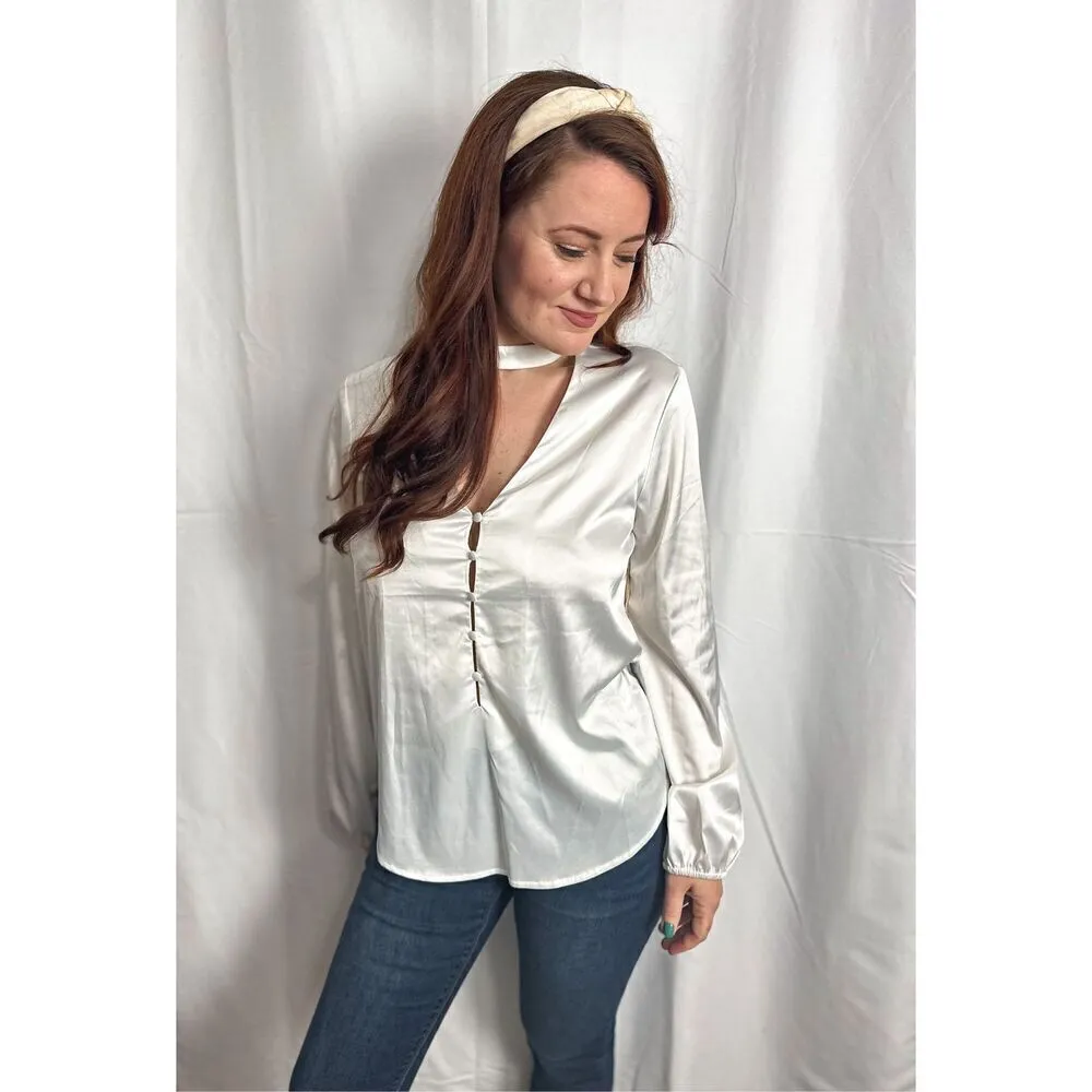 Lumiere Top NWT White - Image 13