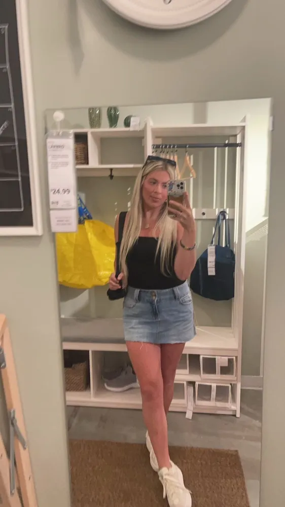 Sincerely Jules Denim Skirt - - Image 4