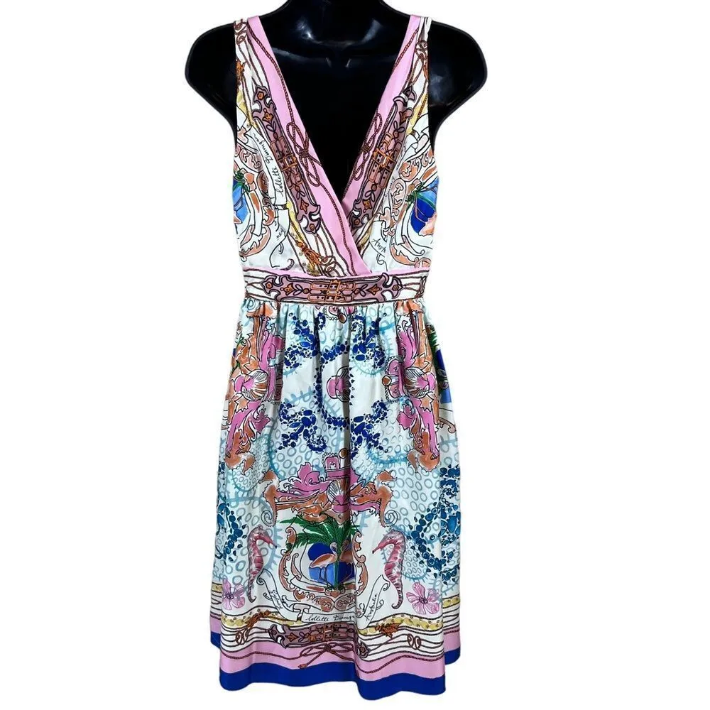 Anthropologie Exclusive Tied Shoulder Acionna Silk Dress by Collette Dinnigan - Image 15