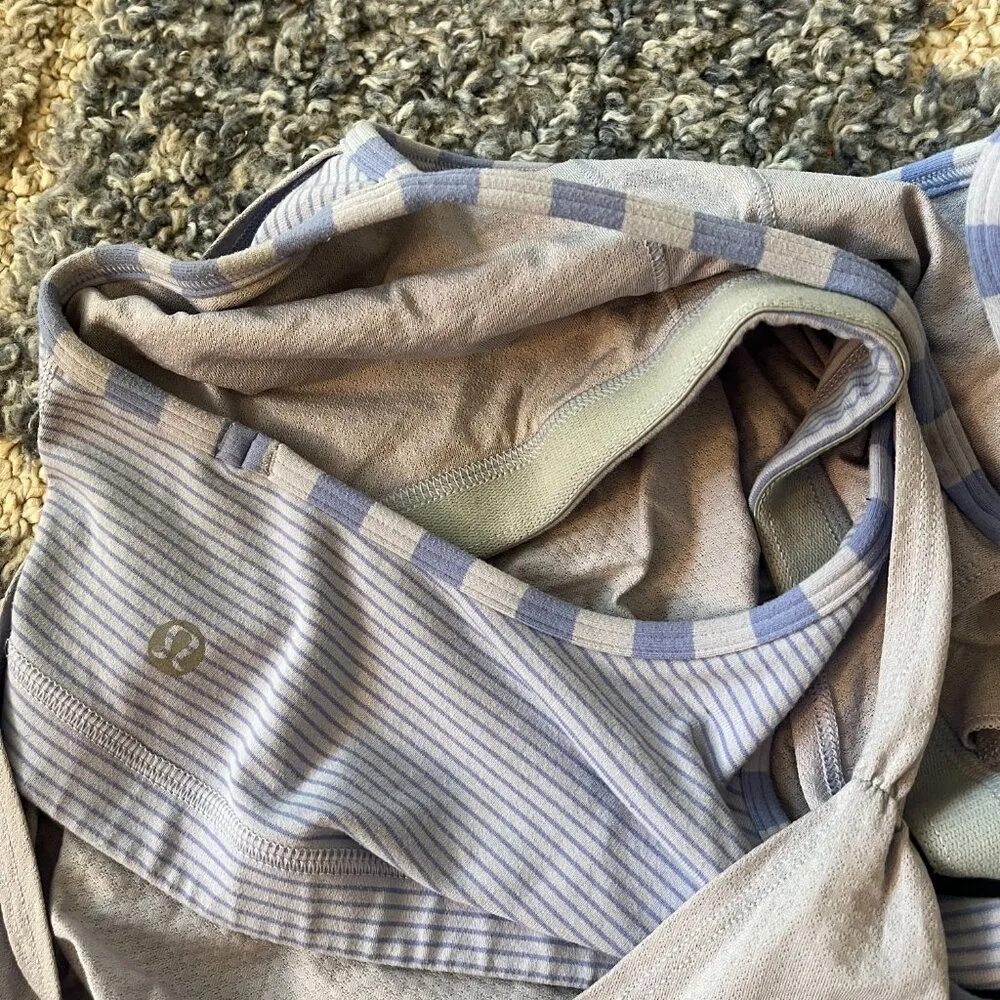 Lululemon No Limits Tank Lavender Dusk Size 8 - Image 6