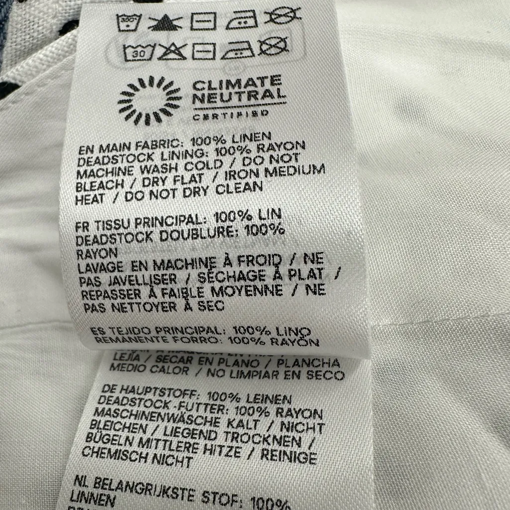 Reformation Reese Black White Polka Dot Top New! - Image 12