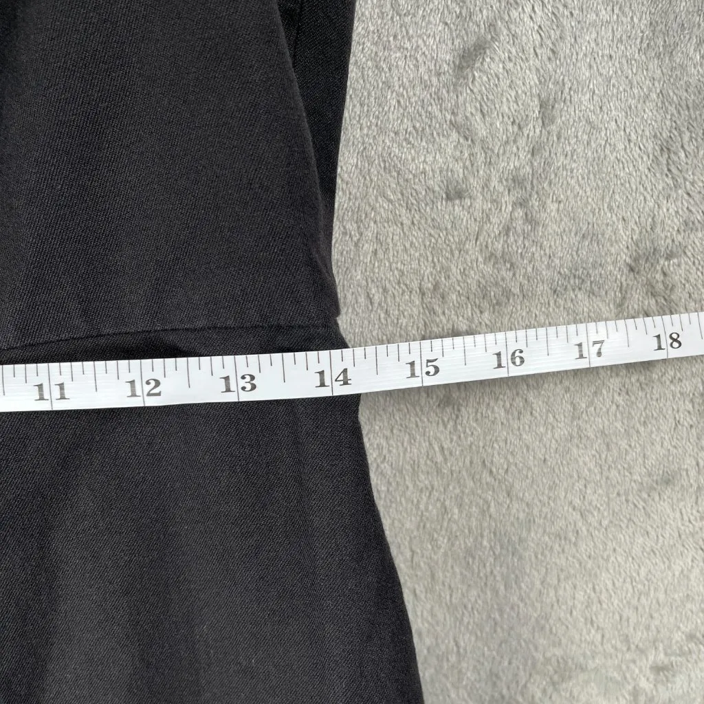 Banana Republic Women’s 8 Black Sheath Dress Strappy Bi-Stretch LBD Cocktail - Image 8