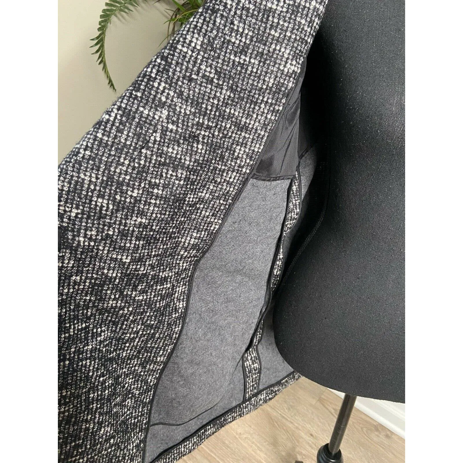 Etcetera Wool Blend 3/4 Sleeve Coat Size 10 - Image 9