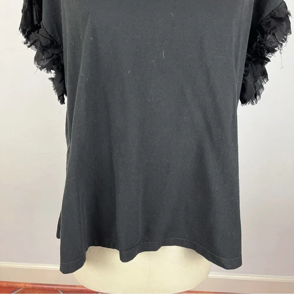 Current/Elliott The Recrafted Ruffle Top - Image 5