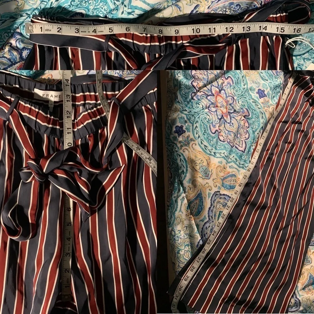 Frame Stripe Side Slit Easy Pant - Image 11